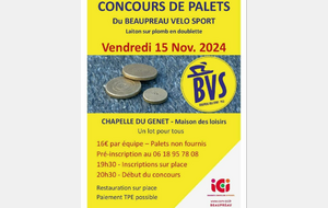 Concours de Palets 2024