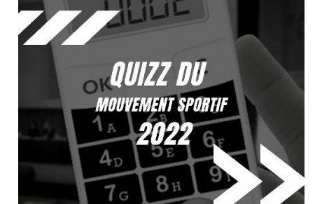 Quizz du mouvement sportif 2022 : demi finale