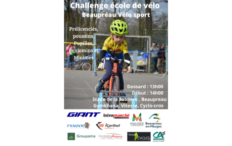 Compétition école de vélo 