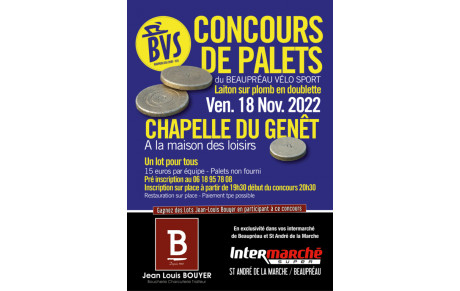 Concours de Palets 18 Novembre